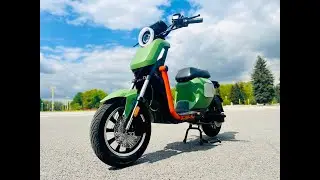 Электроскутер Wenbo G1 - обзор, тест-драйв, замер максималки, разбор.