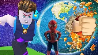 DÜNYA'YI TEK YUMRUKLA YERLE BİR ETTİM- ROBLOX STRONGEST PUNCH