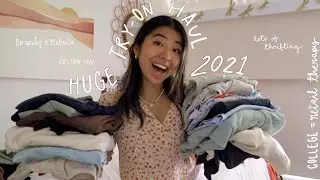 HUGE TRY-ON CLOTHING HAUL 2021