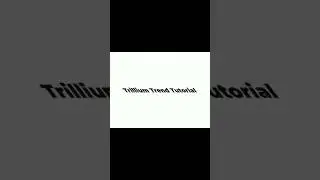 Trillium Trend (Tutorial) | 