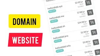My Domain Website | Check Low Price to High Price Domain Name ? | Website Domain | part 2