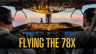 How to pilot a 787-10 (FRA-AUH flight deck!)