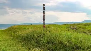 Сибирь. Дорога от озера Учум (Учюм)  к озеру Большому (Тегирголь).