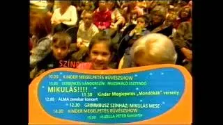 Minimax - Reklámblokk - 2006. november vége - december eleje