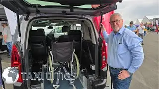 RETTmobil 2024 | Rollstuhltauglicher Fahrzeugumbau mit Heckausschnitt