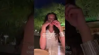 POV you eat at a restaurant