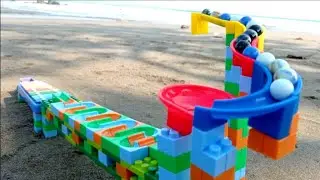 Wow Amazing marble run race ASMR ✨ HABA slope + sound waves & traditional musical instruments