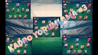 Fifa Mobile #139 -Kadro Yorumlama #3 - (Facebook Grubumuz Aciklamada Mevcut)
