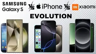 Evolution Of Samsung Galaxy S Vs Apple iPhone Vs Xiaomi Mi Series