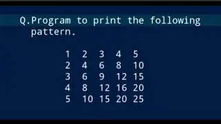 C++ Programming||Pattern Printing Problem (21)