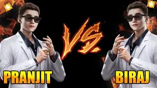Pranjit VS Biraj 🔥1v1 Funny video 😂#4sidenoob
