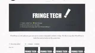 Fringe Tech Premium WordPress Theme + Download