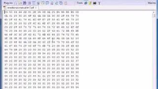 EmEditor Text Editor Binary Editing Feature