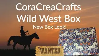 CoraCreaCrafts Wild West Box August 2024