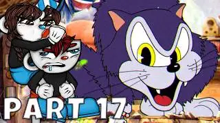 A CAT AND A MOUSE! - CUPHEAD Co-op Let's Play Part 17 | BLIND | (1440p 60FPS PC)