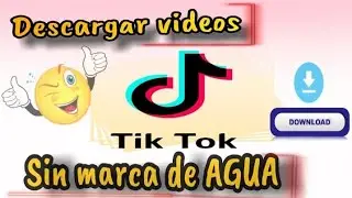 como descargar tik toks sin la marca de agua/como quitar la marca de agua de tiktok sin aplicaciones