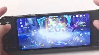 Genshin RAID demo on GPD XP