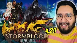 🔴FFXIV Stormblood 4.2 & Omega Raids!! FIRST TIME!