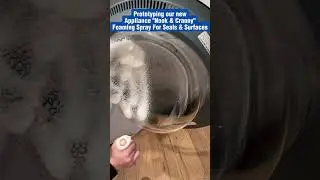 Appliance Seal Cleaner Foaming Spray - Testing Our New Prototype