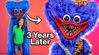 We Built Our First Animatronic Again (HUGGY WUGGY)
