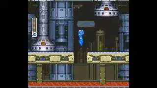 Mega Man X No Dash/Minimalist Challenge - Flame Mammoth