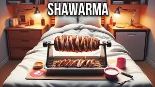 Chicken Shawarma in my Room
