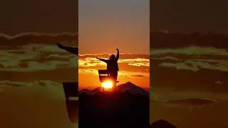 Северная Осетия, горы, высота 2.600 метров, встречаем начало нового дня 🌞 #рассвет  #осетия #горы