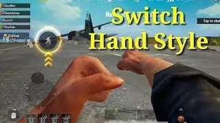 How To Switch Stye From Body To Hand PUBG | Third-Person Perspective | First-Person Perspective