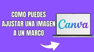 How can I fit an image to a frame in Canva?