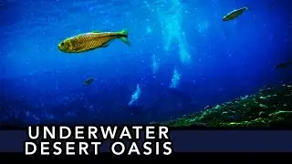 Underwater Desert Oasis [Sleep] [Binaural Beats] [Ambient Image]