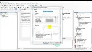 Arc Toolbox 9 - From Geographic to Projected Coordinate System (project)
