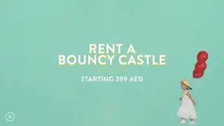 Rent a bouncy castle starting 399 AED on hafla.com🎉