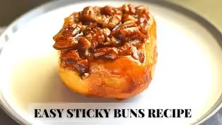 Quick and Easy Sticky Buns Recipe | Pecan Cinnamon Rolls | Cinnamon Sticky Buns | Pecan Sticky Buns|