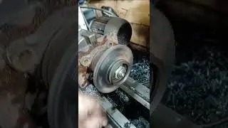 Отверстие под ступицу в закладной пластине готово