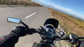 Beautiful country road bmw k100