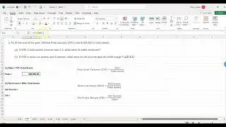 Chapter 2 Problem 10 CFIN7 Excel