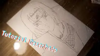 Tutorial de como desenhar Itachi Uchiha - ( Naruto )
