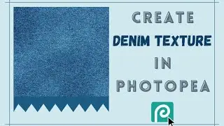 Create Denim Fabric Texture in PHOTOPEA!