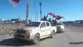 PKK and YBŞ forces celebrate the liberation of Shingal city