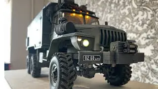 ✅Урал 4320 WPL. Модель на радиоуправлении. Модернизация от Vастерской TopRC