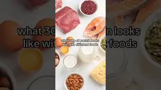 30g of protein at every meal 🤝 no more cravings and hunger 