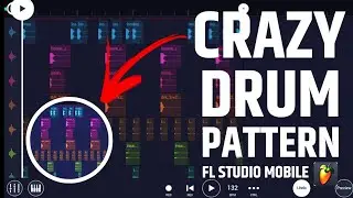 How To Make Drum Pattern in FL Studio Mobile | reggaeton drum pattern in fl studio mobile tutorial