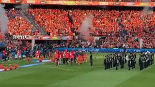 Opkomst Nederlands Elftal in de Kuip