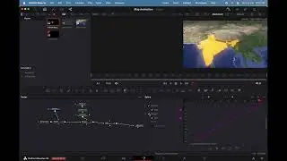 Map Animation in Davinci Resolve // fusion //