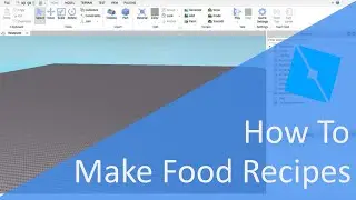 How To Make Food or Drink Recipes | Roblox Studio Tutorial