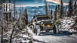 Snow Run To Remote High Elevation Fire Lookout