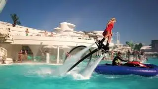 Флайборд Шоу бассейн Bora Bora