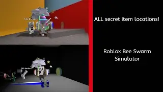 ALL secret items in bee swarm simulator! Roblox