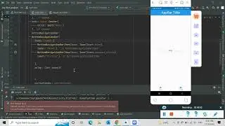 Lecture 6 BottomNavigationBar Flutter | Flutter from the scratch