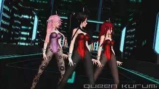 mmd kda more bunnies qk nikita and mika